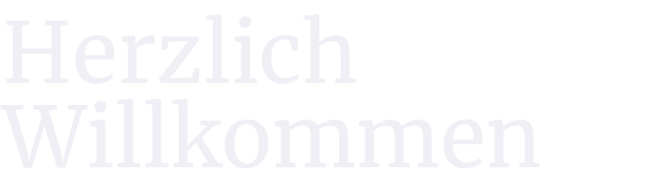 Herzlich Willkommen